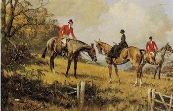 unknow artist Classical hunting fox, Equestrian and Beautiful Horses, 081. Spain oil painting art